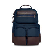 Scarters Ultimate Laptop Backpack Water Resistant Anti-Abrasive Nylon Fabric Terminal Navy Blue