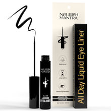 Nourish Mantra All-Day Liquid Eyeliner with Smudgeproof Intense Pigment