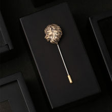 Cosa Nostraa The Side Lion Lapel Pin