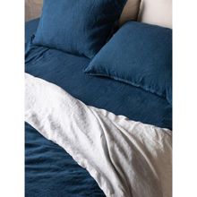 Saphed Indigo Linen Pillows