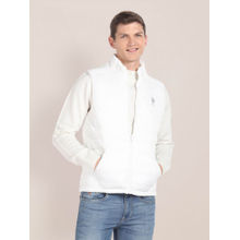 U.S. POLO ASSN. Concealed Hood Sleeveless Jacket