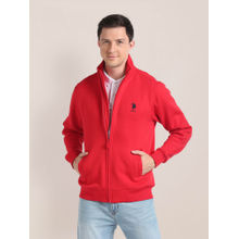 U.S. POLO ASSN. High Neck Solid Sweatshirt