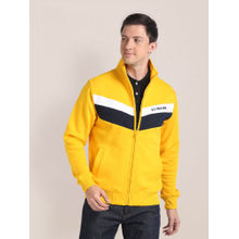 U.S. POLO ASSN. High Neck Brand Striped Sweatshirt