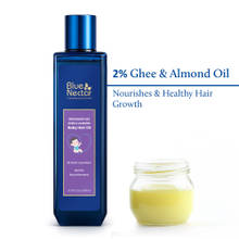 Blue Nectar Baby Hair Oil With Organic Ghee & Almond Oil