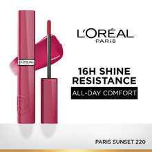 L'Oreal Paris Infallible Laque Resistance Liquid Lipstick, 16H Lacquer Shine - 220 Paris Sunset