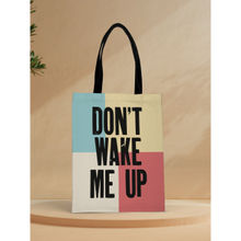 Crazy Corner Don'T Wake Me Up Printed Tote Bag