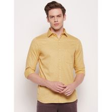 Cantabil Men Lemon Shirt