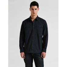 Pepe Jeans Ramon Overdye Twill Shirt Black