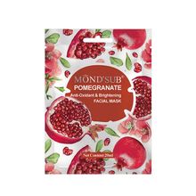Mond'Sub Pomegranate Anti-Oxidant&Brightening Facial Mask - Pack of 12