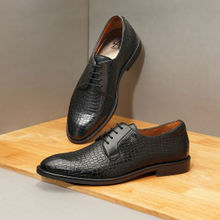 Arrow Men Cloud Black Formal Lace Up Shoes