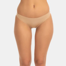 Zivame Low Rise No Visible Panty Line Bikini Panty - Skin