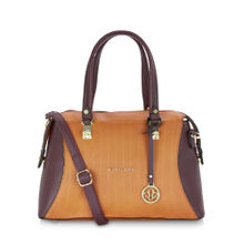 Pierre Cardin Bags Tan Solid Satchel Handbag