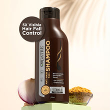 Orgatre Anti Hair Fall Control Shampoo With Meethi And Onion Seed Oil, Paraben & Sulphate Free