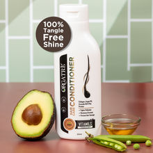 Orgatre Intense Repair Hair Conditioner For Dry And Frizzy Hair With Avocado, Argan Oil, & Collagen