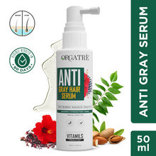 Orgatre Anti Gray Hair Serum With Biotin, Black Seed Oil & Hibiscus Extract