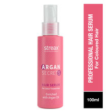 Streax Professional Argan Secrets Hair Serum For Colour -Treated Hair Enriched With Argan Oil