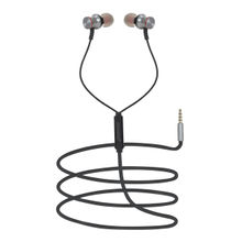 Swagme 12mm Copper Bass IE008 in-Ear Wired Earphones with Mic (Black)