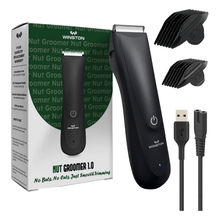 Winston Rechargeable Nut Groomer 1.0 for Men's Body and Ball Trimmer No-Cut-Ceramic Blade