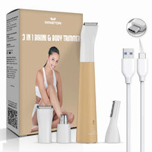 Winston Rechargeable Electric 3 In 1 Bikini & Full Body Trimmer for Women