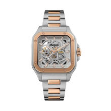 Ingersoll The Ollie Automatic Grey Skeleton Dial Stainless Steel Strap Mens Watch - I14502 (M)