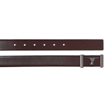 Bulchee Men's Genuine Leather Flat Buckle Belt (formal, Brown)