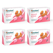 Himalaya Almond & Rose Soap - Pack of 4