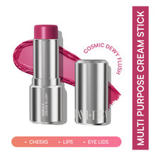 Dream Beauty Nebula Cream Blush for Cheeks, Lips and Eyes - Helix Berry