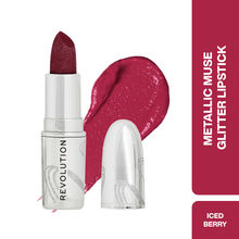 Makeup Revolution Metallic Muse Glitter Lipstick