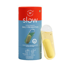 Wellbeing Nutrition Slow Daily Probiotics 60 Billion CFU, Bloating, Indigestion