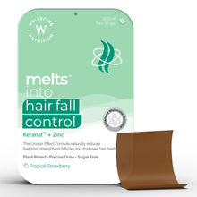 Wellbeing Nutrition Melts Hairfall Control, Biotin, DHT Blocker, Strawberry Flavour