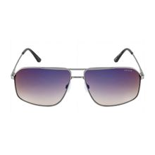 Opium Eyewear Men Purple Square Sunglasses with UV Protected Lens - OP-1932-C02