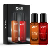 Beardo Whisky Smoke & Godfather EDP Pocket Perfume Combo for Men