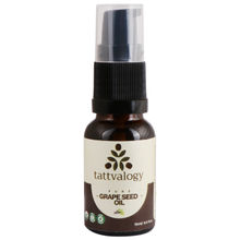 Tattvalogy Pure Grape Seed Oil Cold Pressed & Virgin For Skin & Hair In Glass Bottle