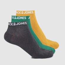 Jack & Jones Men Printed Multicolor Socks (Pack of 3)