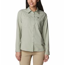 Columbia Womens Green Ridge Utility Long Sleeve Shirt