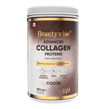 Beautywise Advanced Marine Collagen Anti-Aging Powder- Glutathione, HA & Biotin - Cocoa