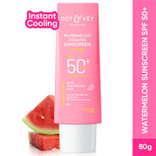 Dot & Key Watermelon & Hyaluronic Face Sunscreen SPF 50 PA+++ - 100% No White Cast & Waterlight