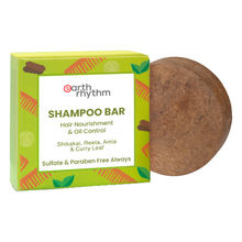 Earth Rhythm Shampoo Bar With Shikakai, Reeta, Amla & Curry Leaf - Without Tin