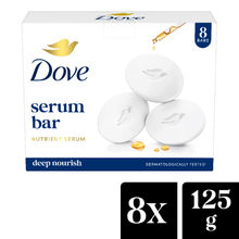 Dove Cream Beauty Bathing Soap Bar with Moisturising Cream - Pack of 8