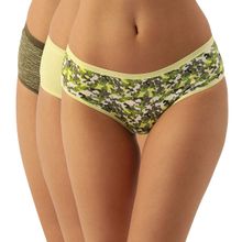 Enamor Ch01 Hipster Panty Full Coverage & Mid Waist - Multi-Color