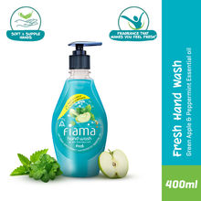 Fiama Fresh Hand Wash, Peppermint Oil & Green Apple Extract Handwash For Soft And Supple Hands