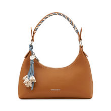 MIRAGGIO Chocolate Shoulder Bag