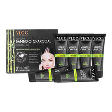VLCC Activated Bamboo Charcoal Facial Kit Balanced & Glowing Skin