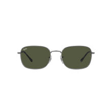 Ray-Ban Gunmetal Sunglasses 0RB3706 Pillow Gunmetal Frame Green Lens (57)