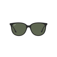 Ray-Ban Black Sunglasses 0RB4378 Square Black Frame Green Lens (54)