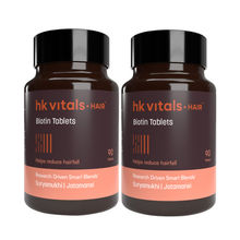 Healthkart HK Vitals Biotin, Supplement For Hair Growth, Strong Hair And Glowing Skin