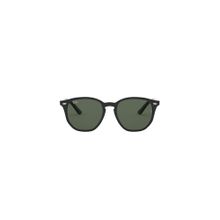 Ray-Ban Kids Unisex UV Protected Green Lens, BLACK Frame, Irregular Sunglasses (0RJ9070S)