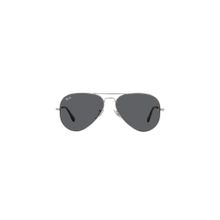 Ray-Ban Uv Protected Grey Pilot Unisex Sunglasses (58)