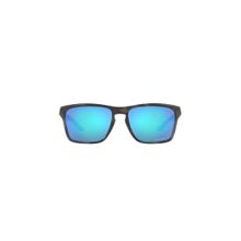 Oakley Polarised Blue Rectangle Men Sunglasses (57)