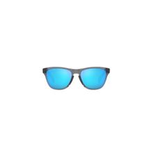 Oakley Kids Unisex Solid Mirror Blue Lens, Grey Frame, Aviator Sunglasses (0OJ9009)